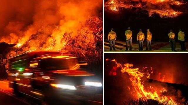 California's Big Sur Wildfires Reach Critical Levels, Urgent Alerts Issued