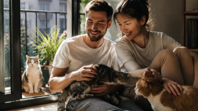 How Neighborhood Cats Transformed a Couple's Apartment Experience